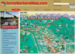 Santa Barbara Map.com